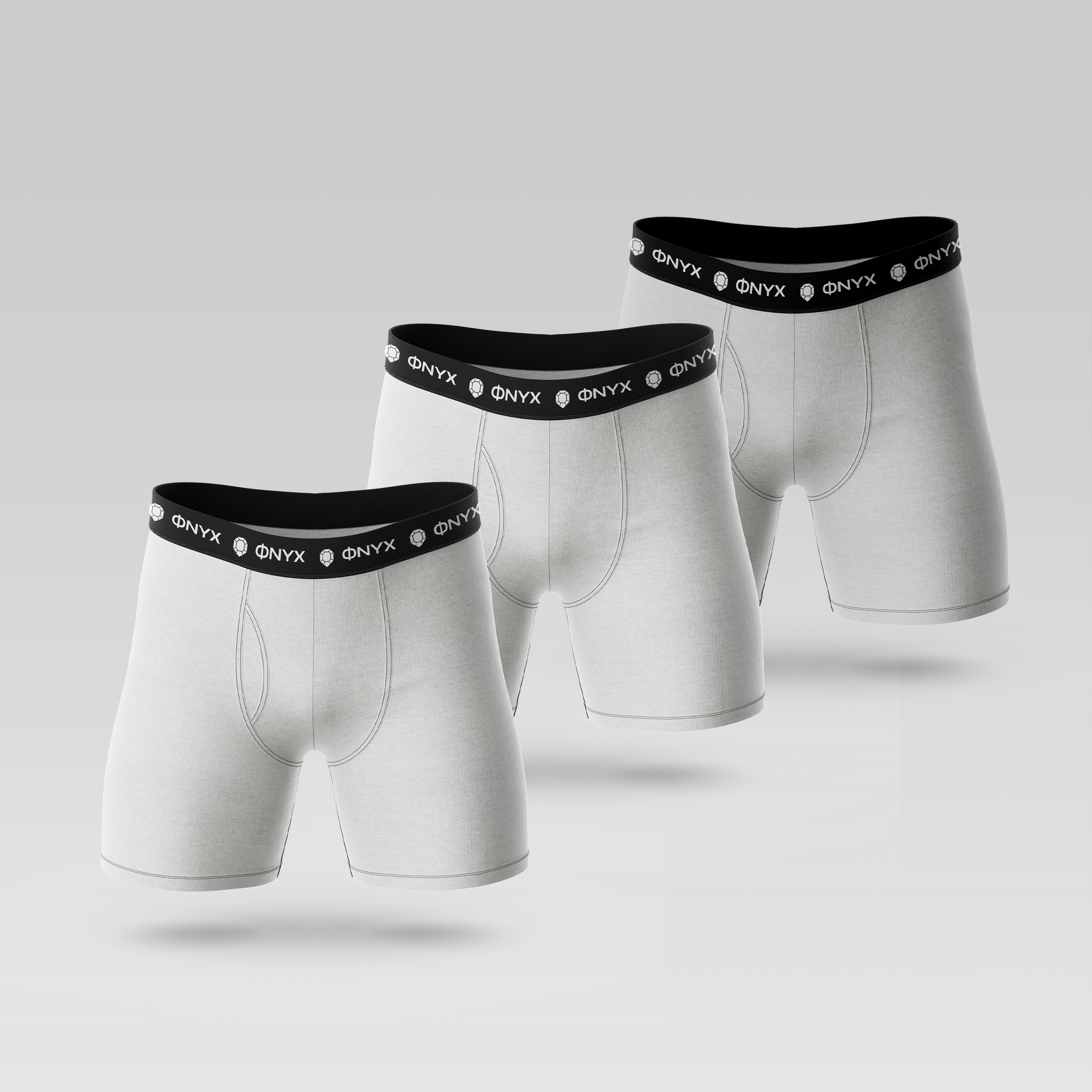 ONYX – 3-Pack Men’s Ultra-Comfort Boxer Briefs
