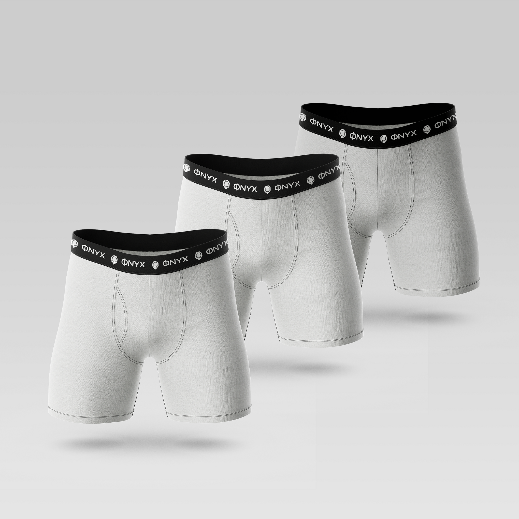 ONYX – 3-Pack Men’s Ultra-Comfort Boxer Briefs
