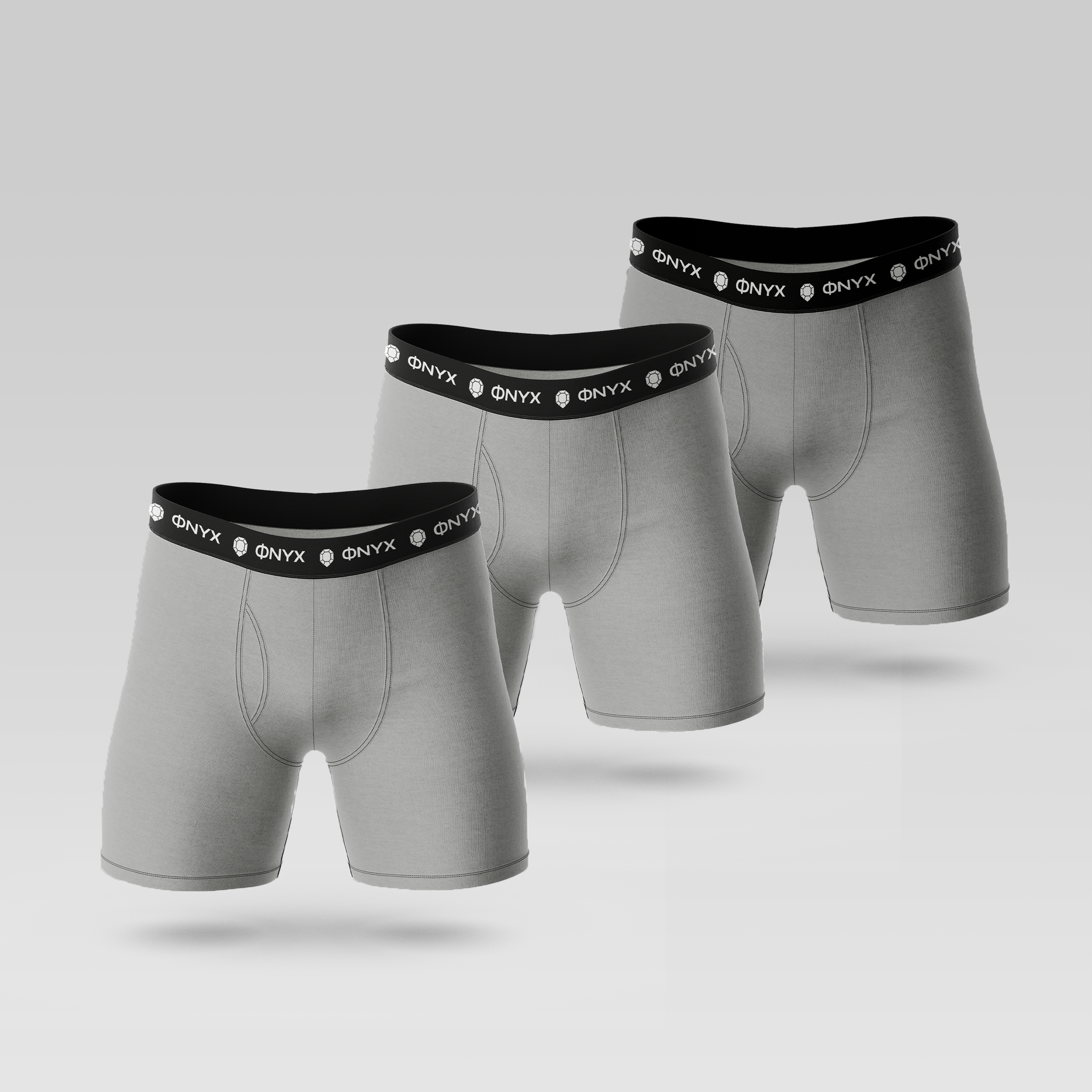 ONYX – 3-Pack Men’s Ultra-Comfort Boxer Briefs
