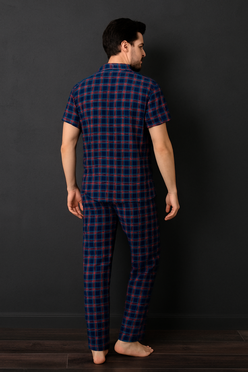 Men's Premium Checkered Loungewear Set - ONYX Loungewear